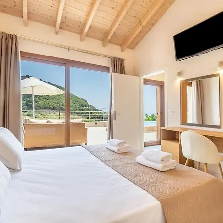 别墅 Vasillis-heated Swimming Pool With Infinity View