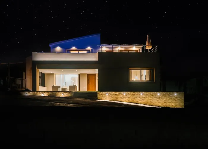 Villa Vasillis-heated Swimming Pool With Infinity View