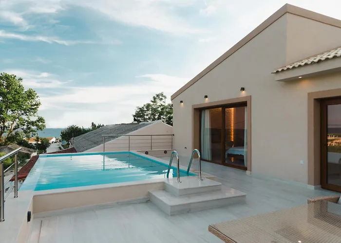 Vasillis-heated Swimming Pool With Infinity View Villa *