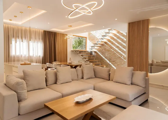 Villa Vasillis-heated Swimming Pool With Infinity View Vitaládesz