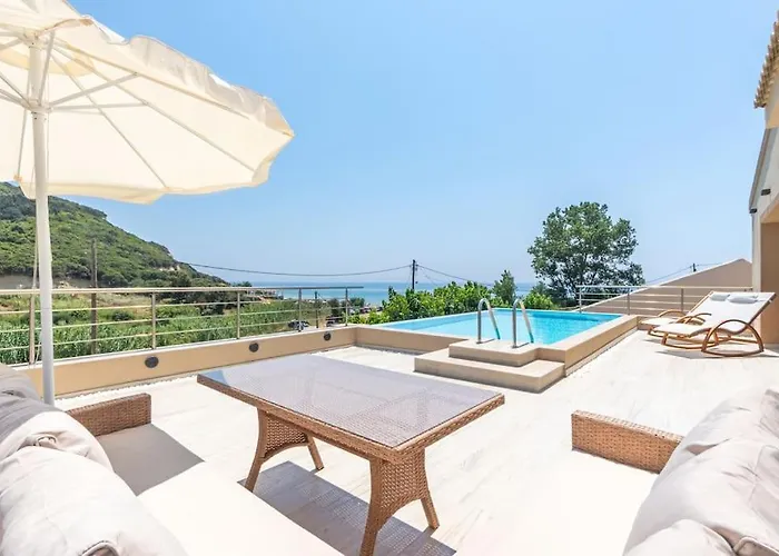 Villa Vasillis-heated Swimming Pool With Infinity View *