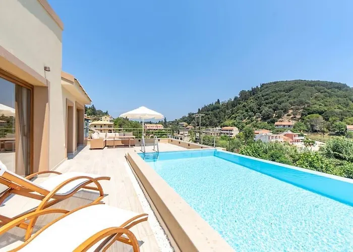 Vasillis-heated Swimming Pool With Infinity View Villa *