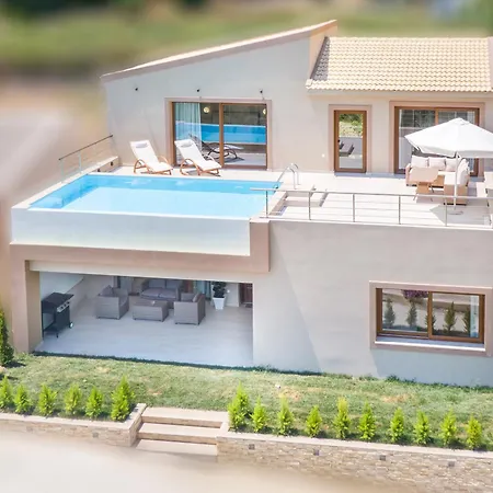 Villa Vasillis-heated Swimming Pool With Infinity View